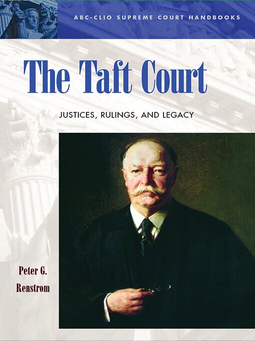 Cover image for The Taft Court